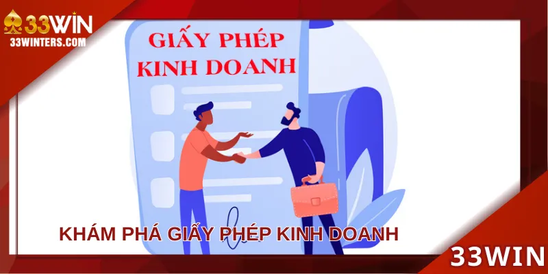 Giấy phép hoạt động 33WIN vô cùng uy tín